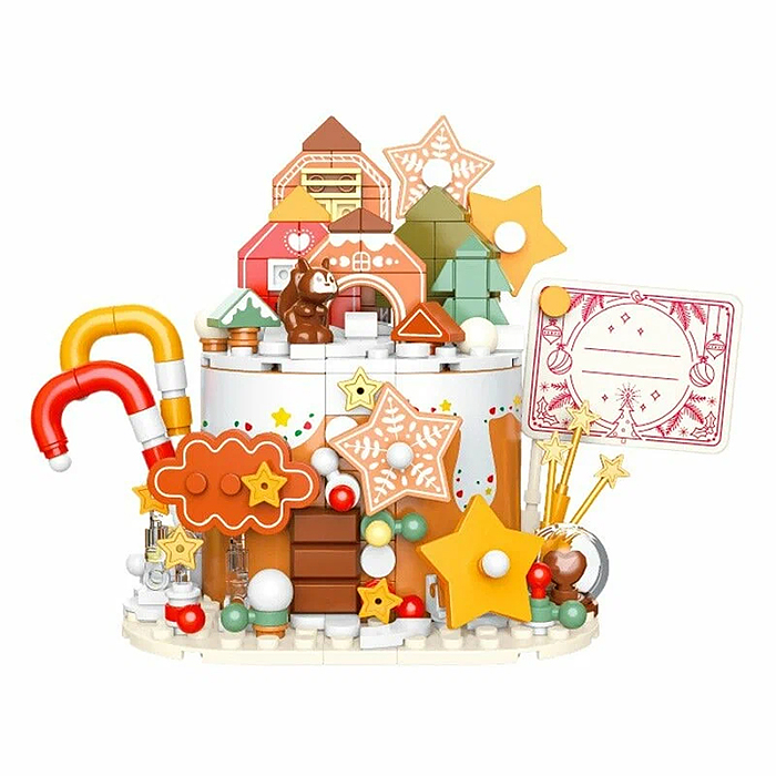 Фото к товару Конструктор JK5636 "Торт" 244 дет., в коробке Конструктор JK5636 "Торт" 244 дет., в коробке