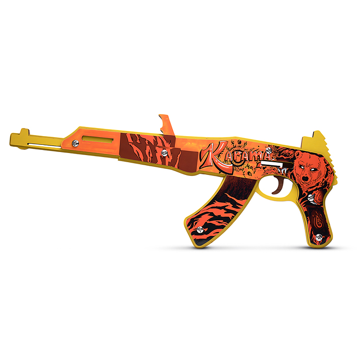 Фото к товару Автомат Резинкострел Курама Огонь (с мишенями) Автомат Резинкострел Курама Огонь (с мишенями)