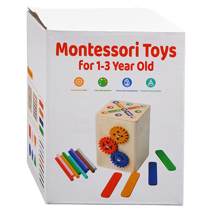 Фото к товару Игра развивающая D2024 "Сортер с шестеренками" Игра развивающая D2024 "Сортер с шестеренками"