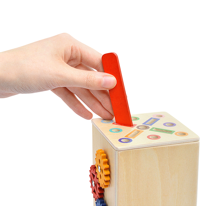 Фото к товару Игра развивающая D2024 "Сортер с шестеренками" Игра развивающая D2024 "Сортер с шестеренками"