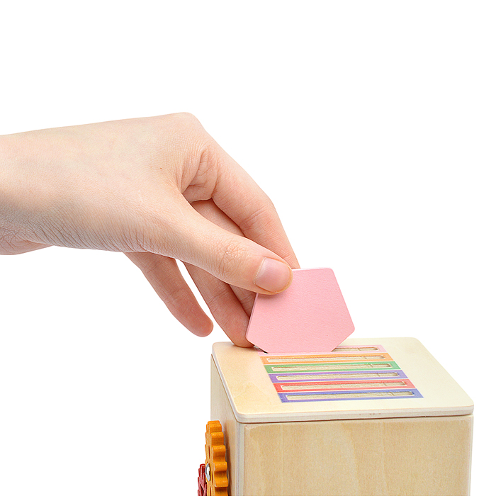 Фото к товару Игра развивающая D2024 "Сортер с шестеренками" Игра развивающая D2024 "Сортер с шестеренками"