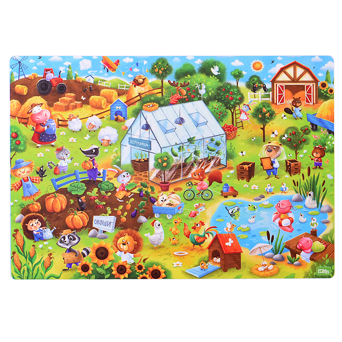 Фото к товару Пазл "Деревня" Пазл "Деревня"