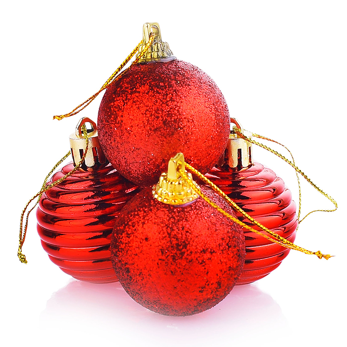 Набор новогодних украшений S1310 "Вулкан" в коробке