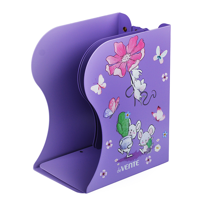 Фото к товару Подставка для учебников и книг "Funny Tales" 19x14,7x9 см, металлическая, телескопическая Подставка для учебников и книг "Funny Tales" 19x14,7x9 см, металлическая, телескопическая