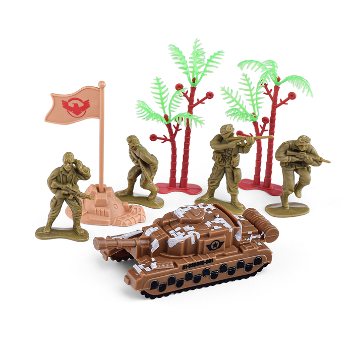 Игровой набор 166H-48 "Боевое задание-4" тубус