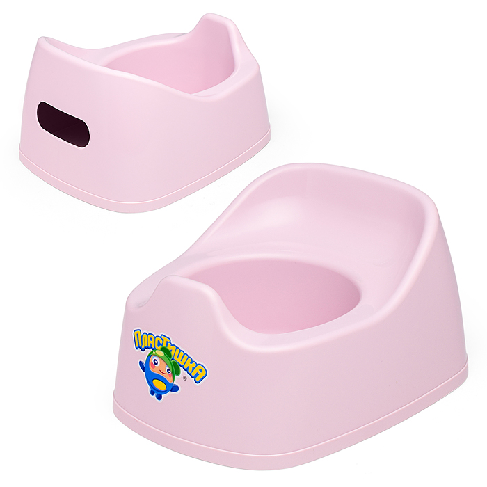 Горшок детский 270х220х150 мм (розовый)