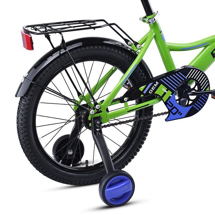 Фото к товару Велосипед 20" Rocket Gem, цвет зеленый Велосипед 20" Rocket Gem, цвет зеленый