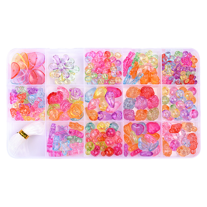 Фото к товару Набор создание украшений UT0129-4 "Модные бусики" в коробке Набор создание украшений UT0129-4 "Модные бусики" в коробке