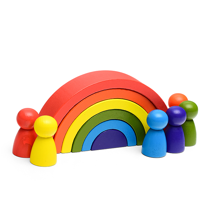 Пирамидка D2079 "Радужная"