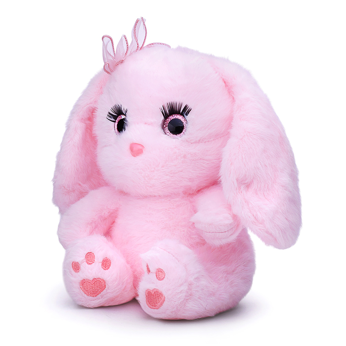 Мягкая игрушка М1433 "Заяц с бантиком" 21 см