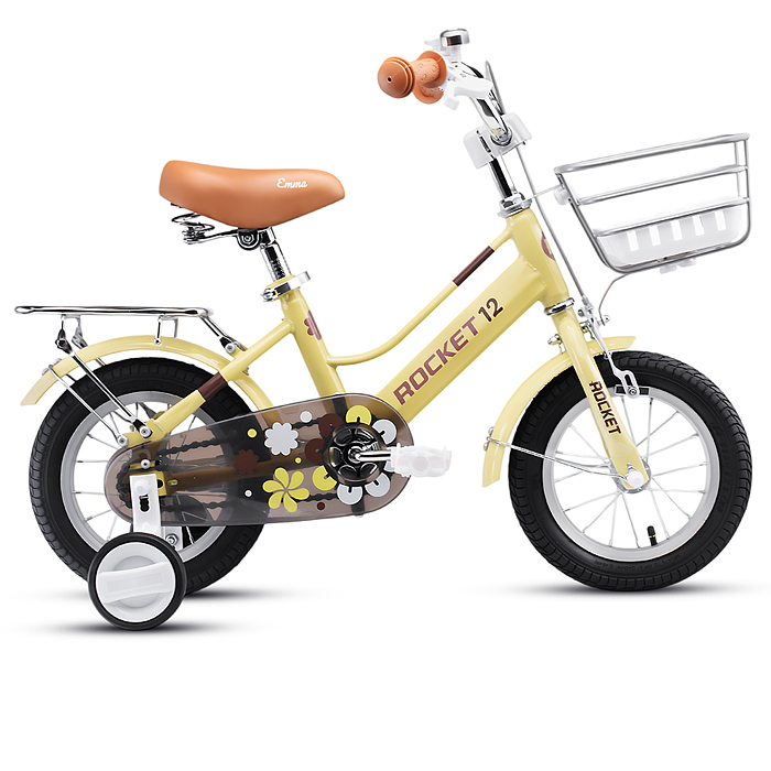 Велосипед 12" Rocket Emma, цвет желтый