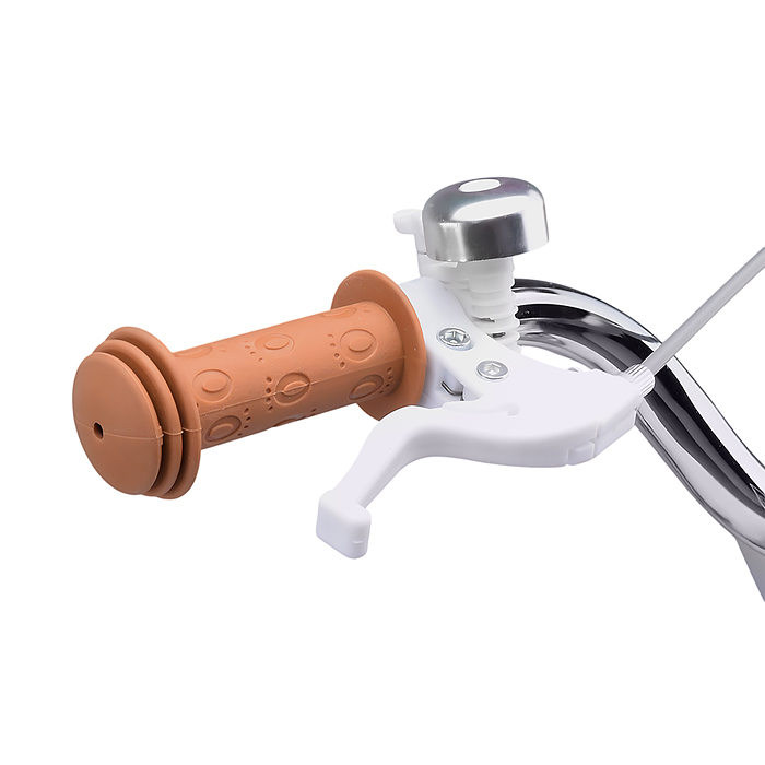 Фото к товару Велосипед 12" Rocket Emma, цвет желтый Велосипед 12" Rocket Emma, цвет желтый