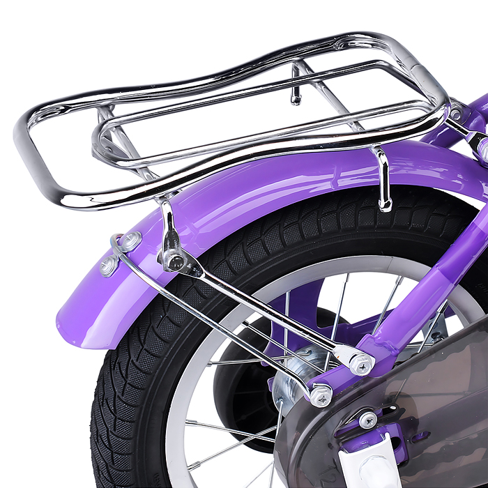 Фото к товару Велосипед 12" Rocket Emma, цвет сиреневый Велосипед 12" Rocket Emma, цвет сиреневый