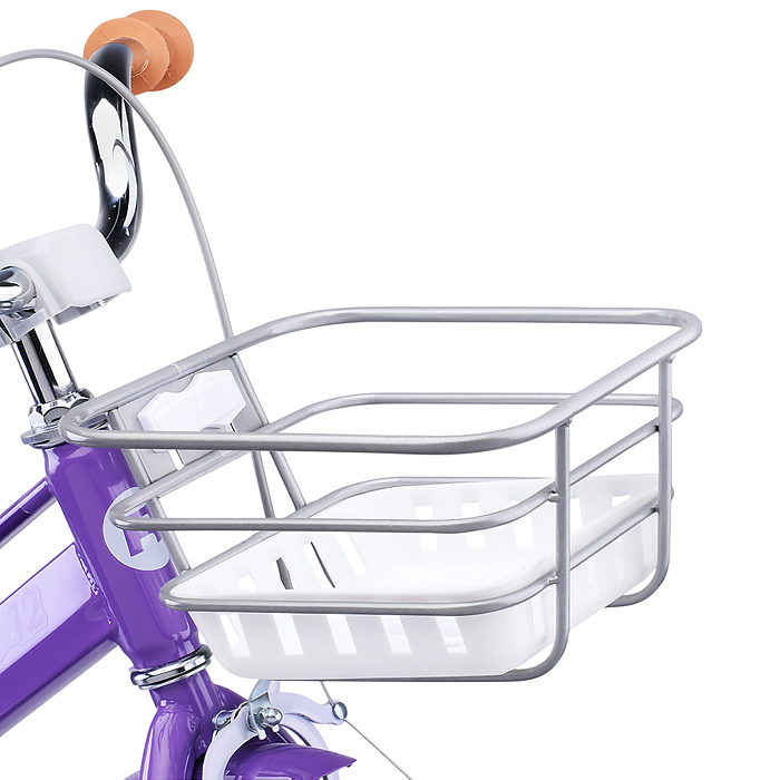 Фото к товару Велосипед 12" Rocket Emma, цвет сиреневый Велосипед 12" Rocket Emma, цвет сиреневый