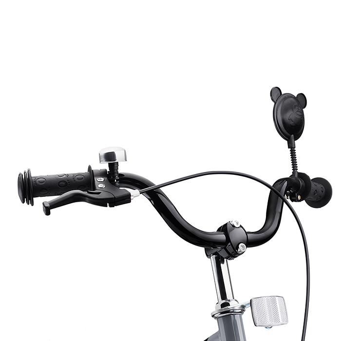 Фото к товару Велосипед 12" Rocket Kind, цвет серый Велосипед 12" Rocket Kind, цвет серый