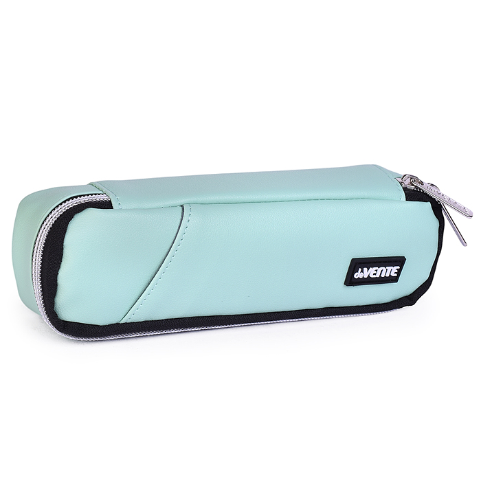 Пенал "Private" 22x6x4 см, овальный для 40 предметов, матовая искусственная кожа до -40C, в