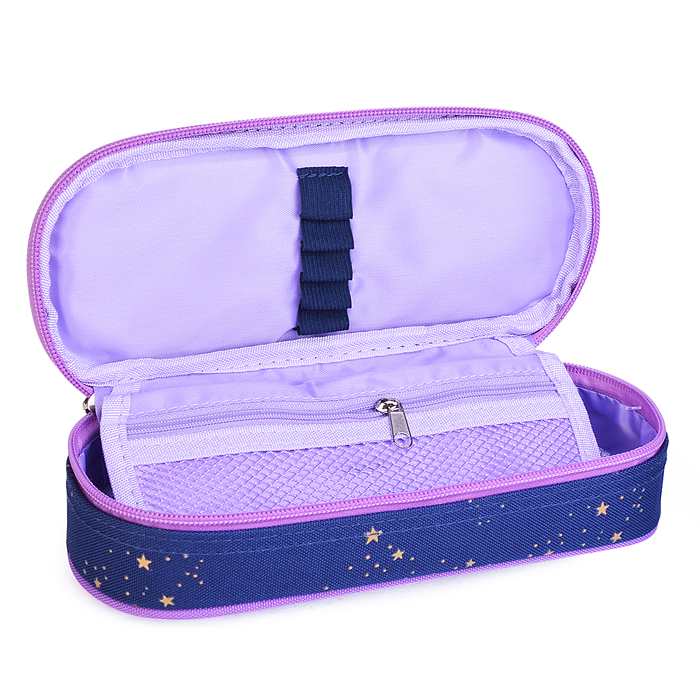 Фото к товару Пенал "Chiisana Hoshi" 21x8x5 см, овальный для 50 предметов, с внутренним органайзером-ство Пенал "Chiisana Hoshi" 21x8x5 см, овальный для 50 предметов, с внутренним органайзером-ство