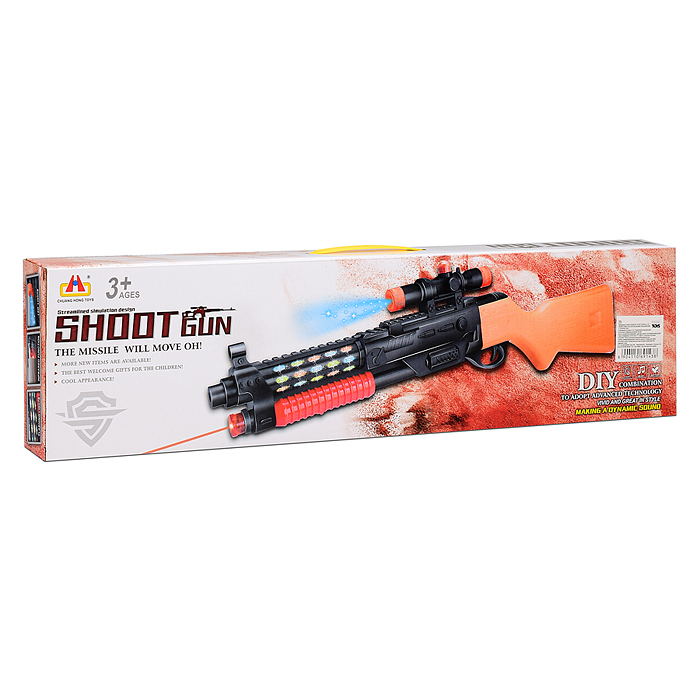 Фото к товару Ружье CH-007 "Shoot gun" в коробке Ружье CH-007 "Shoot gun" в коробке