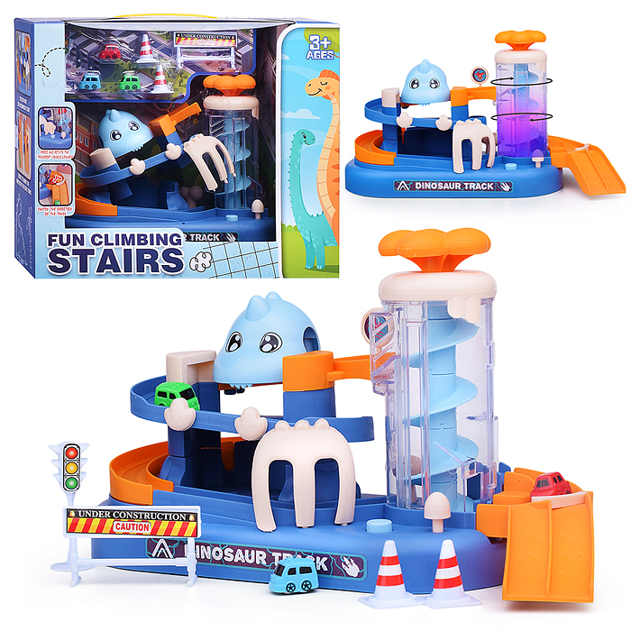 Трек 8004 "Веселый дино" в коробке