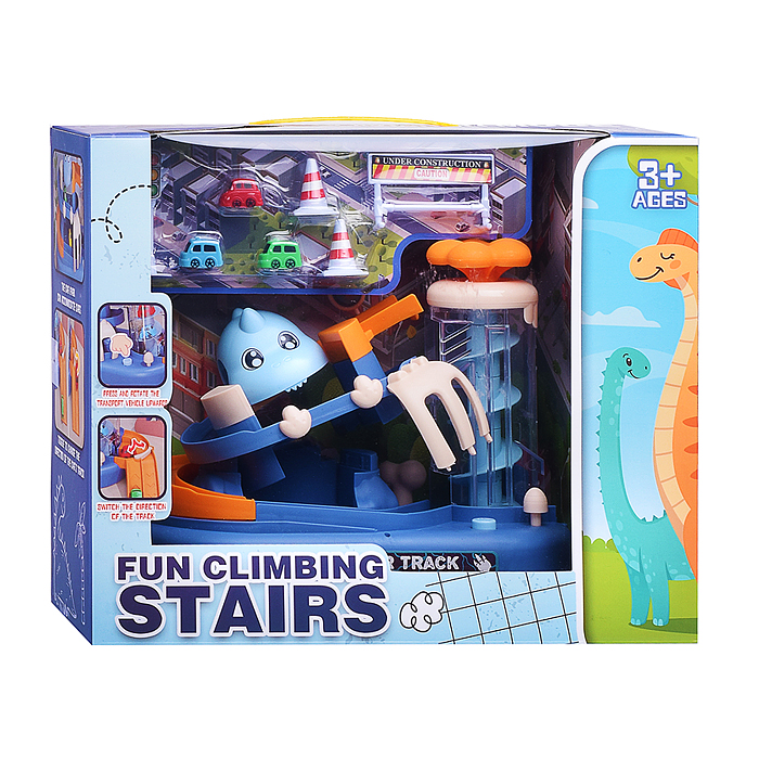 Фото к товару Трек 8004 "Веселый дино" в коробке Трек 8004 "Веселый дино" в коробке