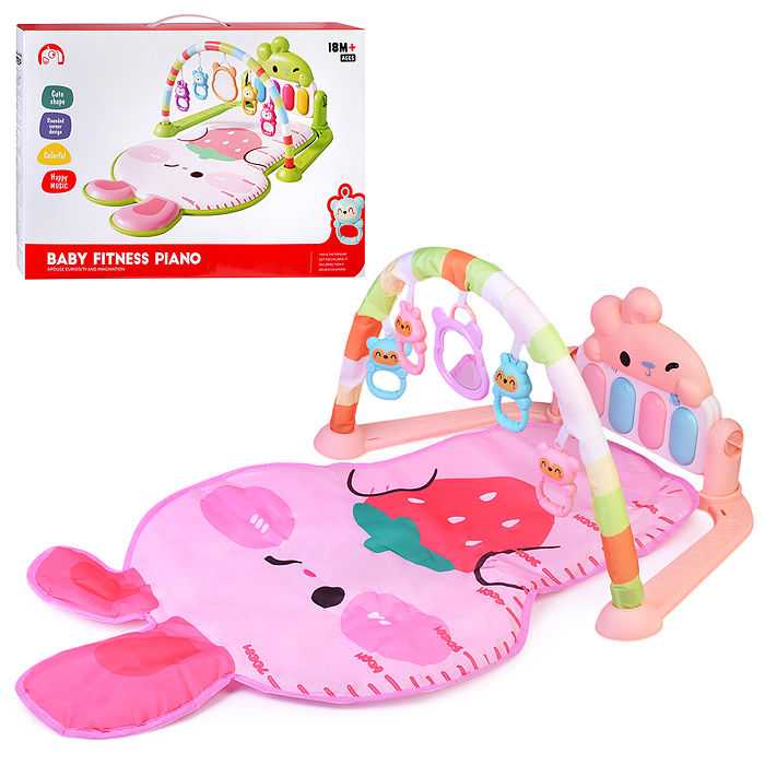 Коврик развивающий 1688-24 "Мой милый зайчик" в коробке Коврик развивающий 1688-24 "Мой милый зайчик" в коробке