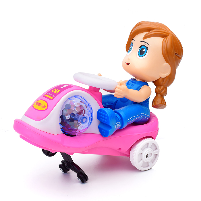 Фото к товару Машина 2021E "Яркий болид" с девочкой, на батарейках, в коробке Машина 2021E "Яркий болид" с девочкой, на батарейках, в коробке