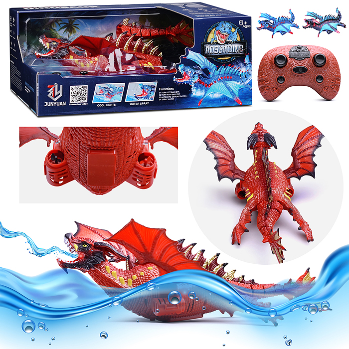 Динозавр QX042 "Фобос" на р/у, 27 MHz, в коробке Динозавр QX042 "Фобос" на р/у, 27 MHz, в коробке