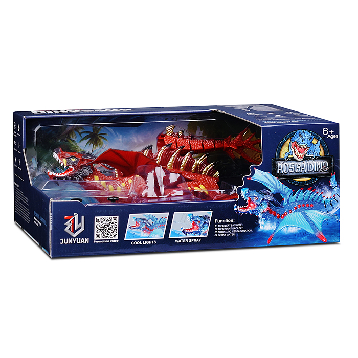 Динозавр QX042 "Фобос" на р/у, 27 MHz, в коробке