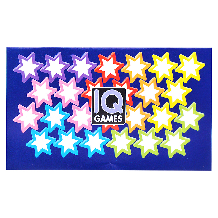 Головоломка 999-132A "IQ Звёзды" в коробке