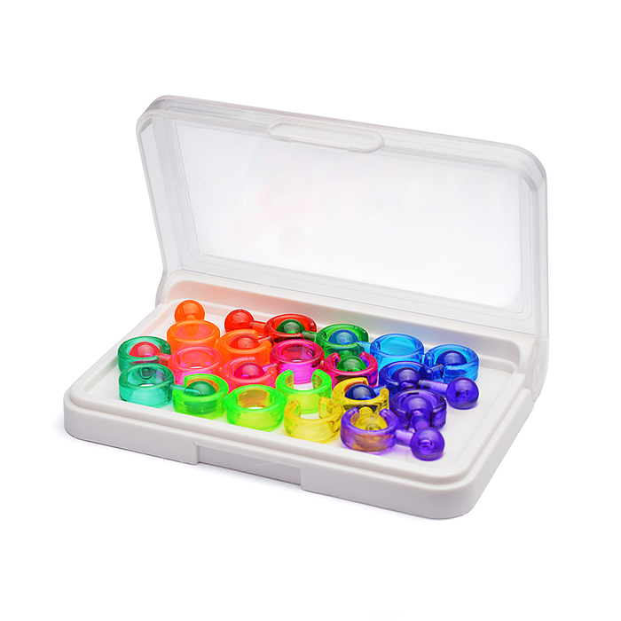 Головоломка 999-135A "IQ Колечки" в коробке