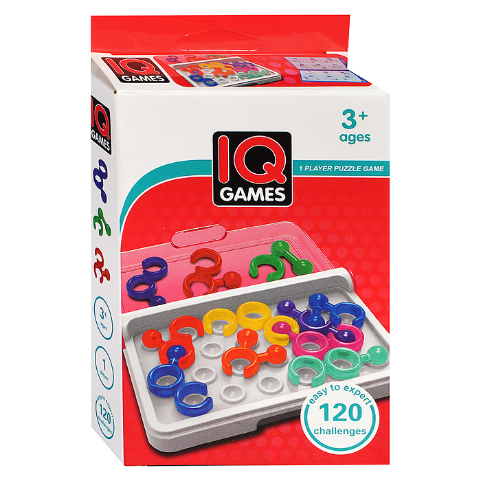 Головоломка 999-135A "IQ Колечки" в коробке