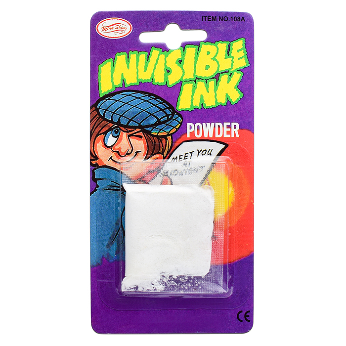 Игра-розыгрыш 11-0032 "Невидимые чернила" Игра-розыгрыш 11-0032 "Невидимые чернила"