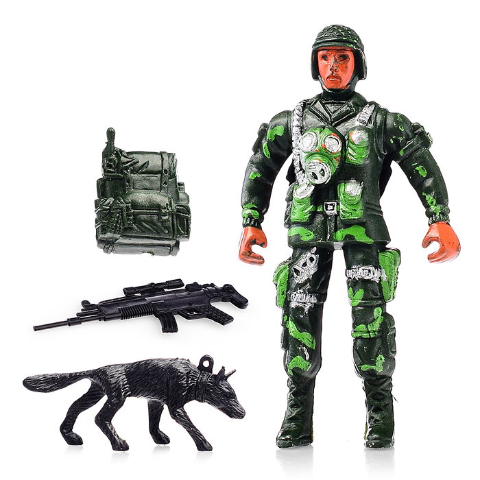 Набор солдатиков 1048 "Разведка" в пакете Набор солдатиков 1048 "Разведка" в пакете