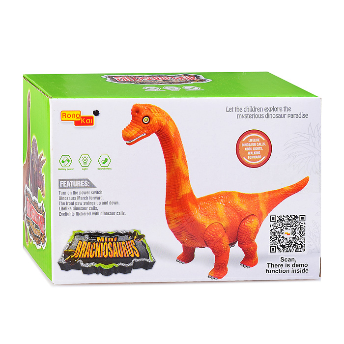 Фото к товару Динозавр 6826 на батарейках, в коробке Динозавр 6826 на батарейках, в коробке