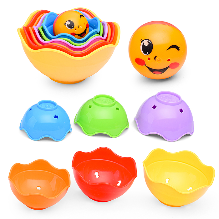 Пирамидка 617-35 "Веселый колобок" в сетке Пирамидка 617-35 "Веселый колобок" в сетке