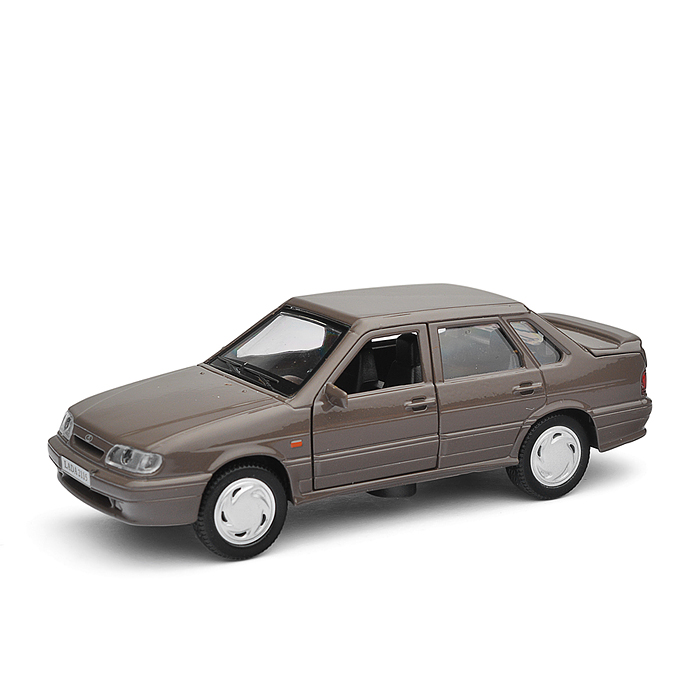 Фото к товару Машина металл ВАЗ-2115 "Самара" 12 см,серебристо-коричневый, в коробке Машина металл ВАЗ-2115 "Самара" 12 см,серебристо-коричневый, в коробке