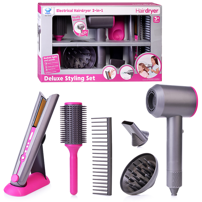 Набор стилиста 1019A "Мой салон-3" в коробк Набор стилиста 1019A "Мой салон-3" в коробк