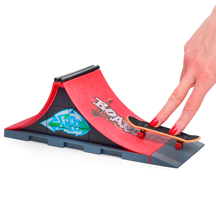 Фото к товару Фингерборд 1810B "Скейт парк №4" в коробке Фингерборд 1810B "Скейт парк №4" в коробке