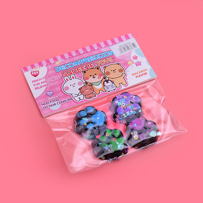 Фото к товару Игрушка-антистресс 00-5312 "Лапки котенка" Игрушка-антистресс 00-5312 "Лапки котенка"