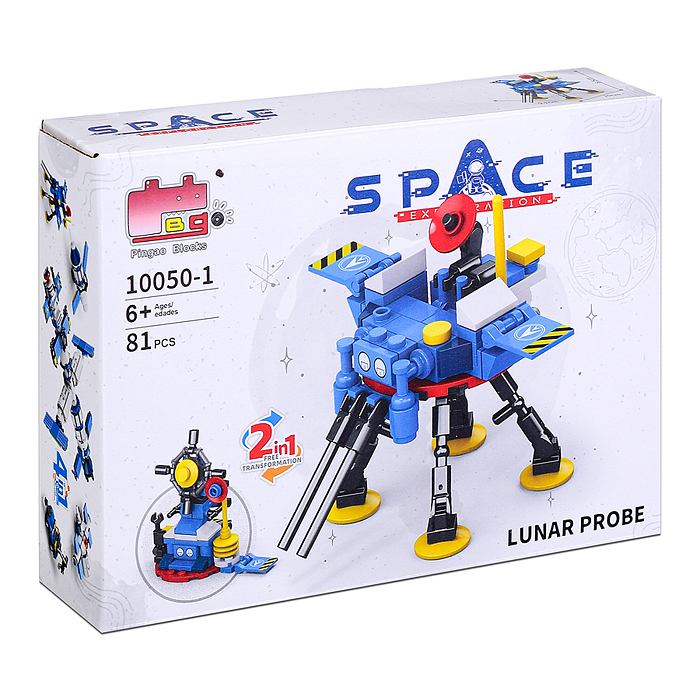 Фото к товару Конструктор 10050 "Космический" в коробке Конструктор 10050 "Космический" в коробке