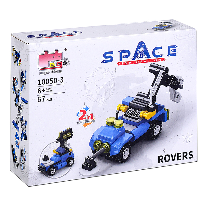 Фото к товару Конструктор 10050 "Космический" в коробке Конструктор 10050 "Космический" в коробке