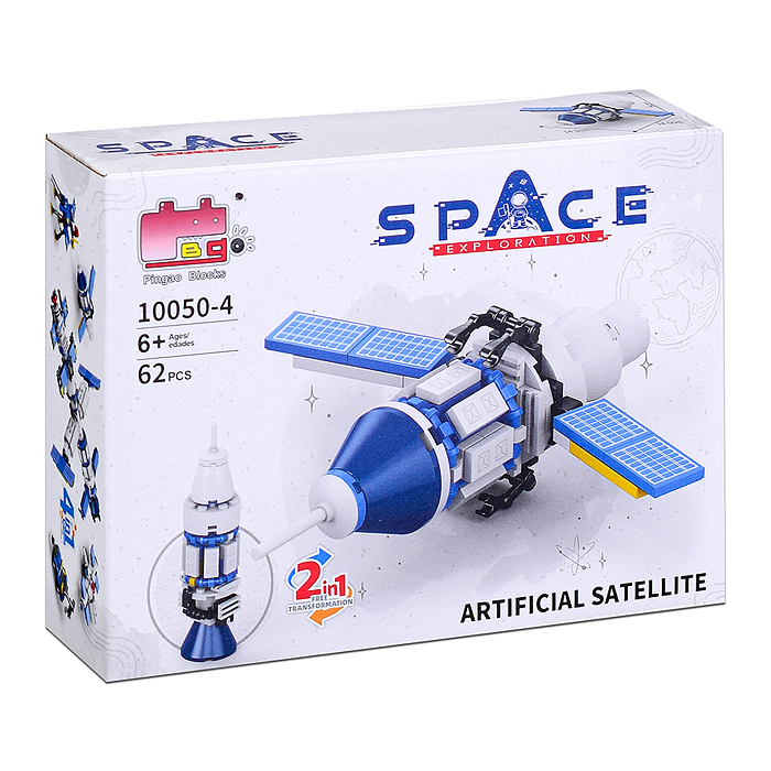Фото к товару Конструктор 10050 "Космический" в коробке Конструктор 10050 "Космический" в коробке