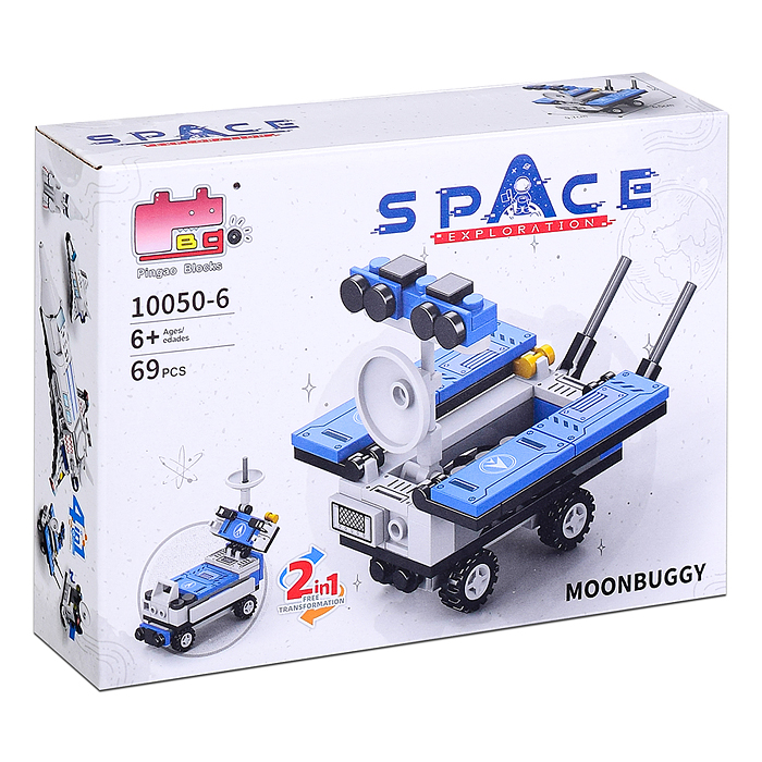 Фото к товару Конструктор 10050 "Космический" в коробке Конструктор 10050 "Космический" в коробке