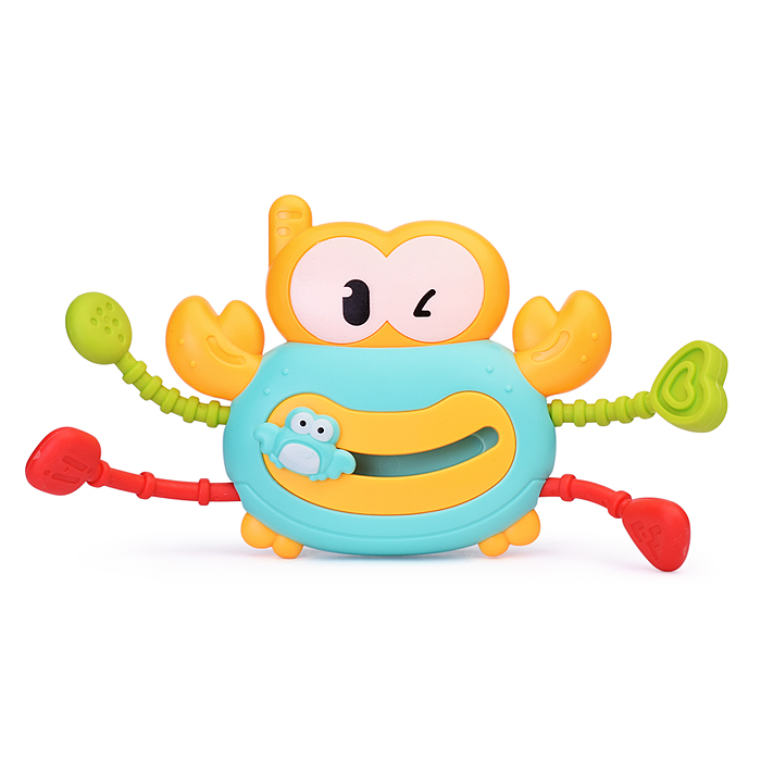 Фото к товару Интерактивная игрушка 1688-26 "Веселый крабик" в коробке Интерактивная игрушка 1688-26 "Веселый крабик" в коробке