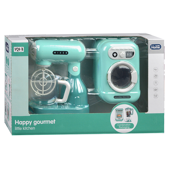 Фото к товару Бытовая техника A2101-12 ( миксер, стиральная машина) в коробке Бытовая техника A2101-12 ( миксер, стиральная машина) в коробке