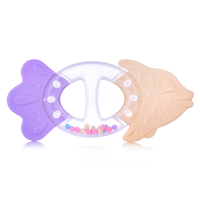 Погремушка-прорезыватель "Рыбка" коллекция "Карамель" Погремушка-прорезыватель "Рыбка" коллекция "Карамель"