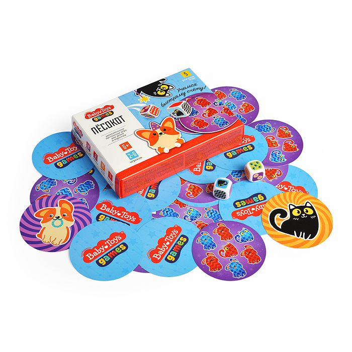 Игра настольная "Пёсокот" Baby toys games Игра настольная "Пёсокот" Baby toys games