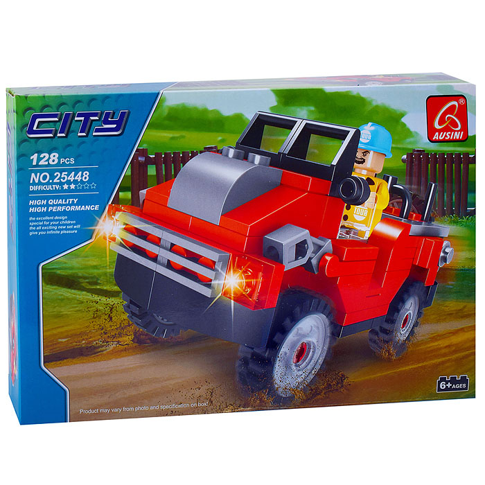 Конструктор 25448 серия "Город" (128 дет) Конструктор 25448 серия "Город" (128 дет)