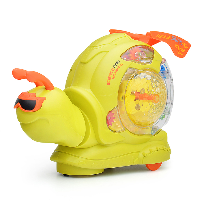 Фото к товару Улитка M08-B музыкальная, на батарейках, в коробке Улитка M08-B музыкальная, на батарейках, в коробке