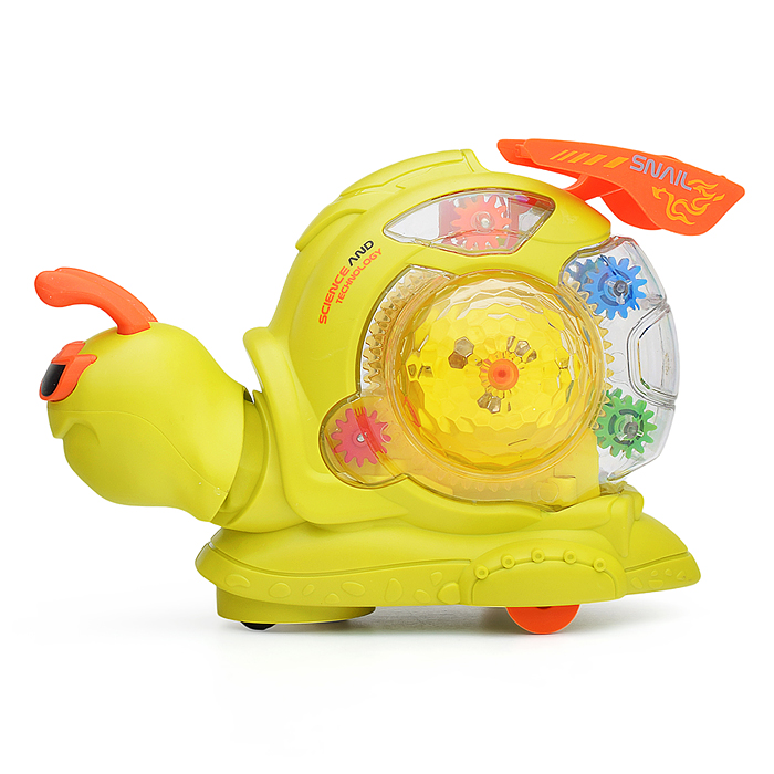 Фото к товару Улитка M08-B музыкальная, на батарейках, в коробке Улитка M08-B музыкальная, на батарейках, в коробке